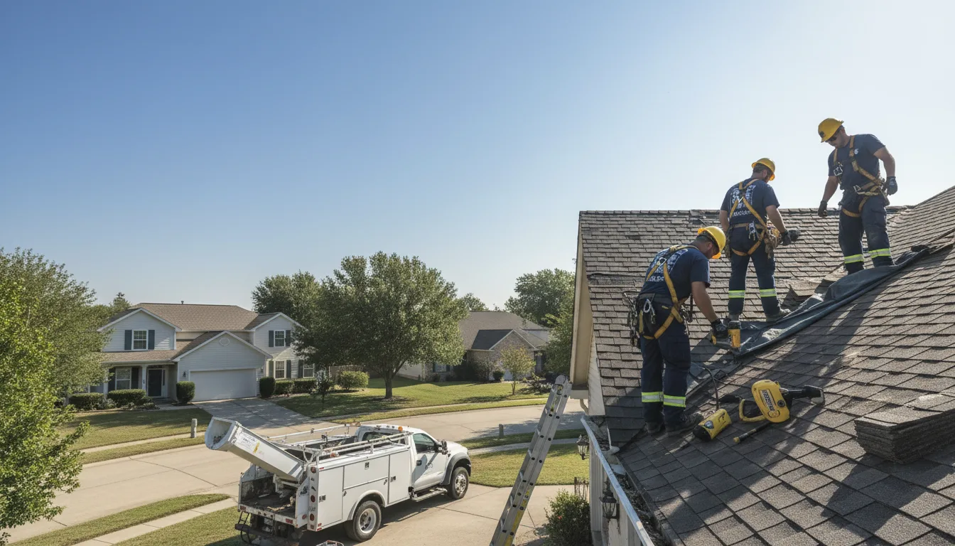 Emergency Roof Repair in Ashley, IL near me